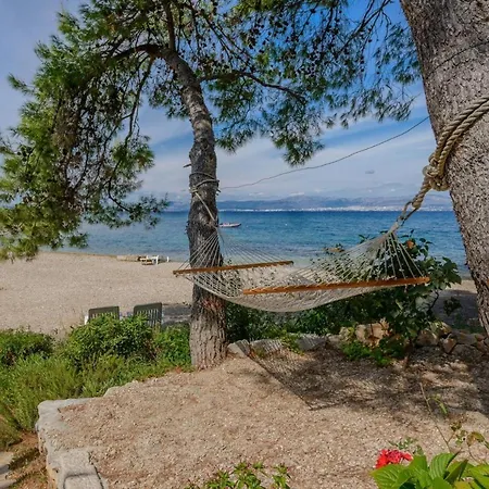 Luxury Beachfront Beach House Mutnik Brac With Private Pool Right At The Beach In Beautiful Bay In Mirca - Brac Mirce