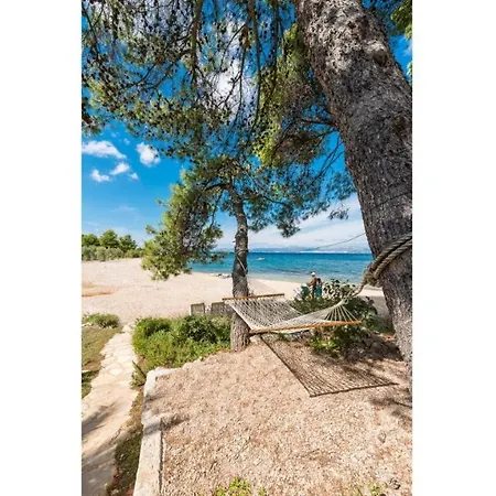 Villa Luxury Beachfront Beach House Mutnik Brac With Private Pool Right At The Beach In Beautiful Bay In Mirca - Brac *